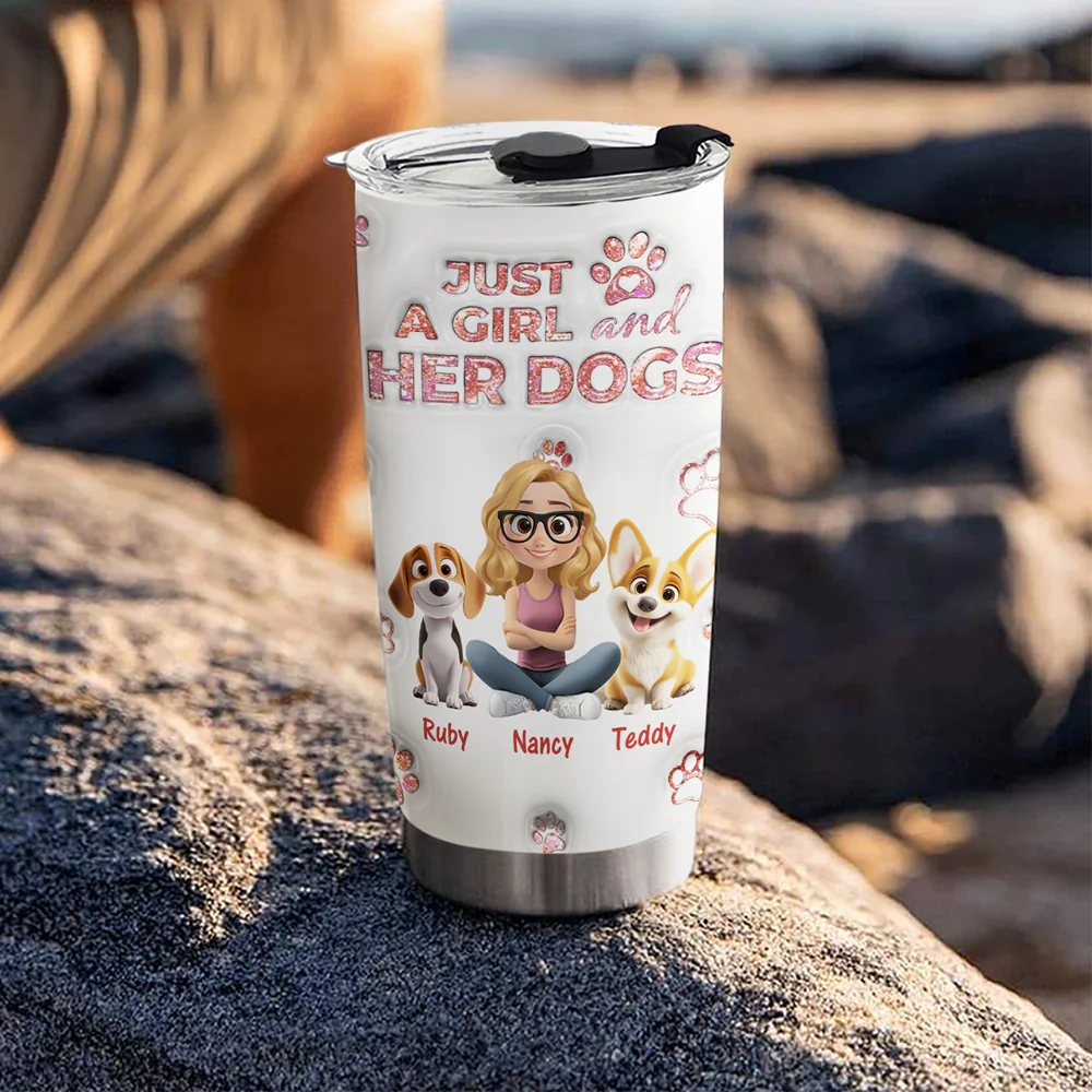 You Are The Miracle - Personalized Custom 3D Inflated Effect Tumbler - Image 4