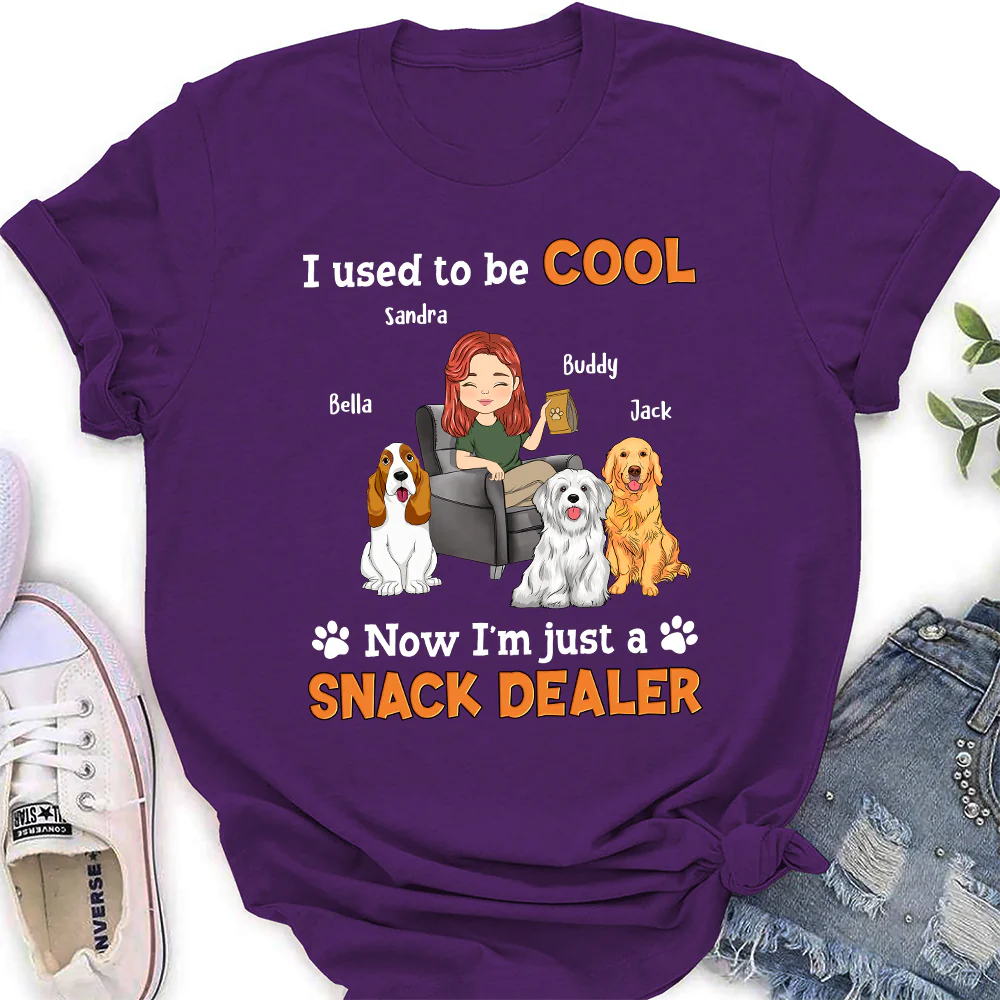 You Are The Snack Dealer - Personalized Custom Women's T-Shirt - Image 4