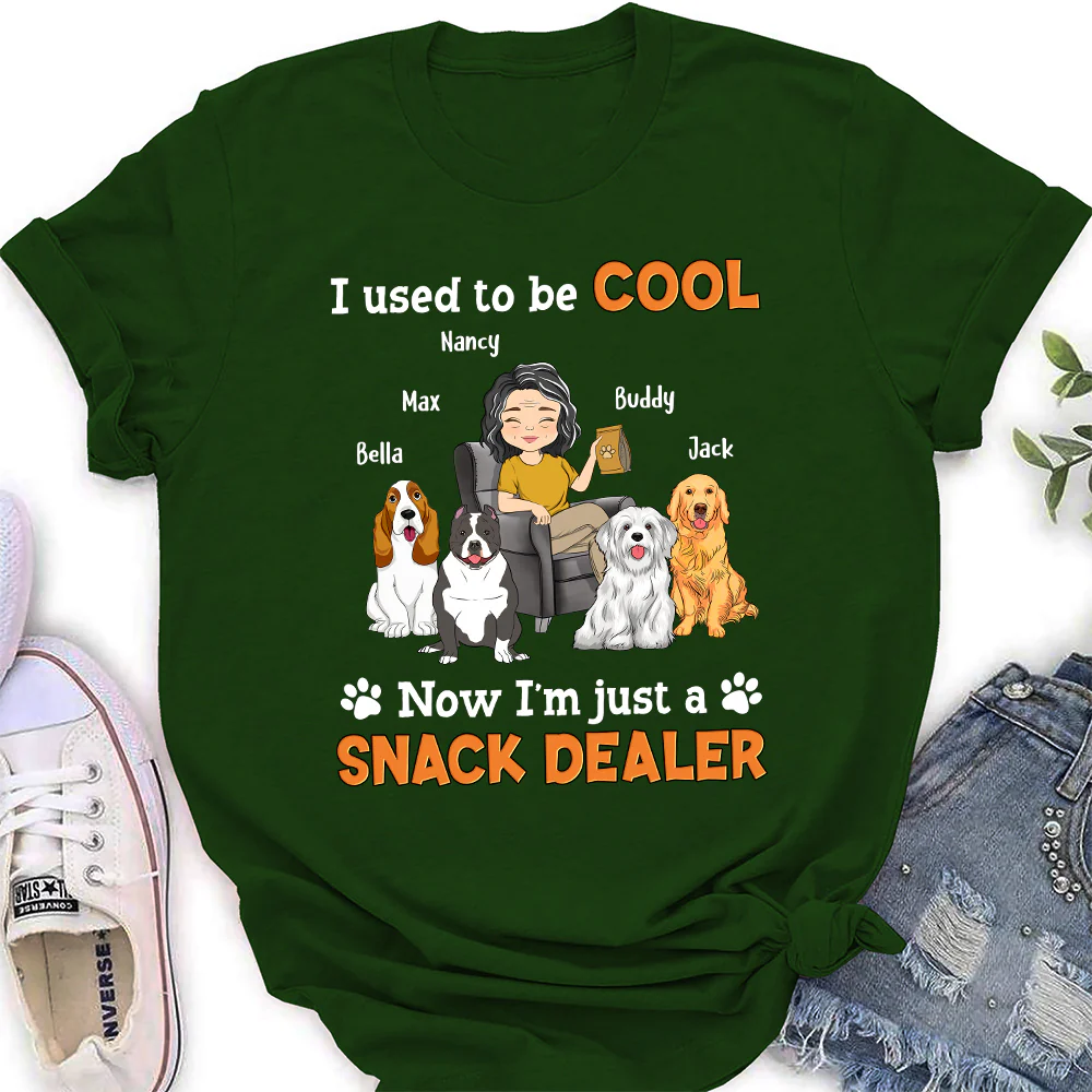 You Are The Snack Dealer - Personalized Custom Women's T-Shirt - Image 6