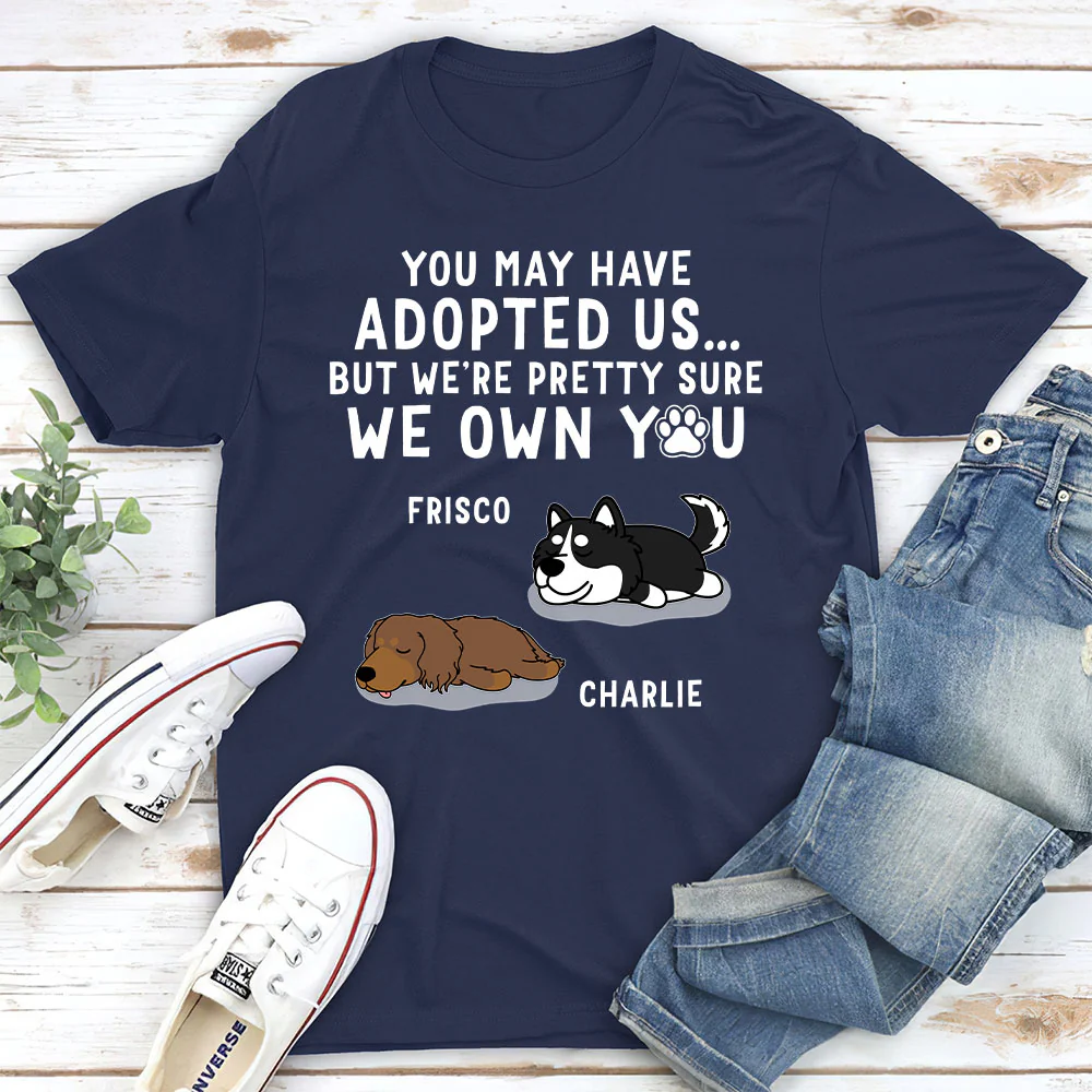 You Belong to Us - Personalized Custom Unisex T-shirt - Image 2