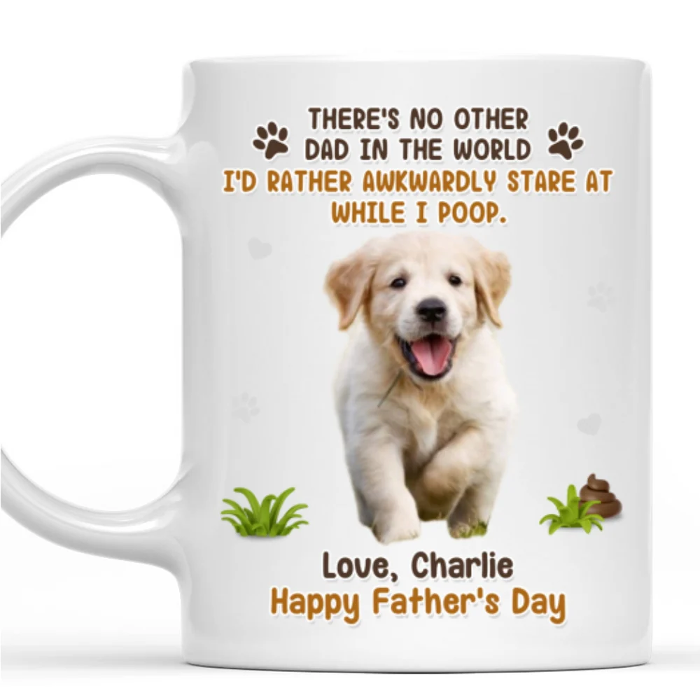 You Deserve This Poopy Honor Photo - Personalized Custom Coffee Mug - Image 6