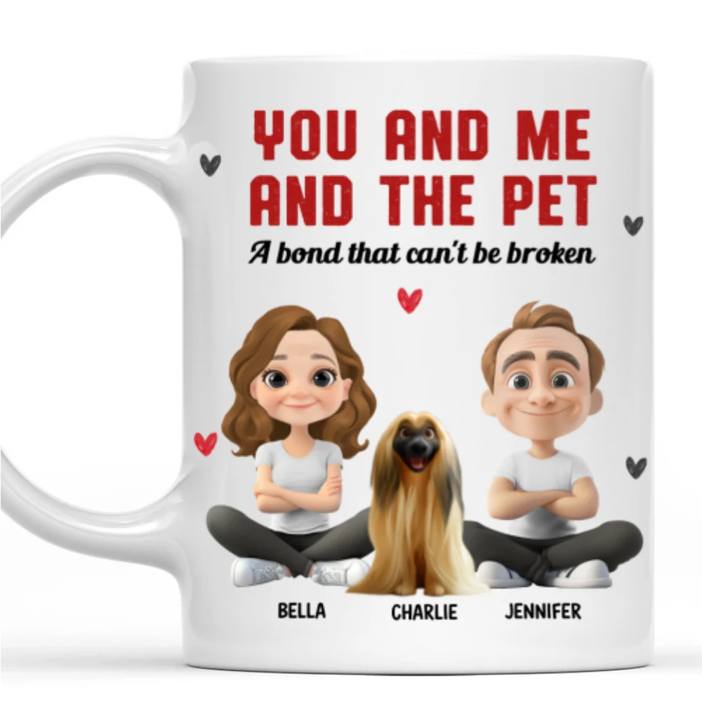 You Me And Us - Personalized Custom Coffee Mug - Image 7