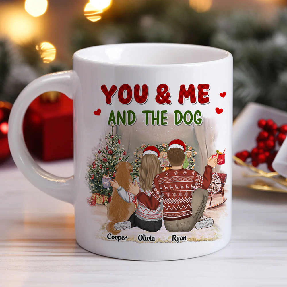 You Me Dogs - Personalized Custom Coffee Mug - Image 2