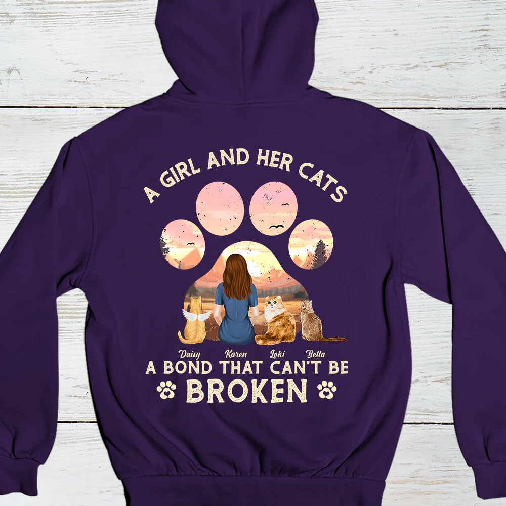 You Will Always Be My Beloved Cat - Personalized Custom Hoodie - Image 3