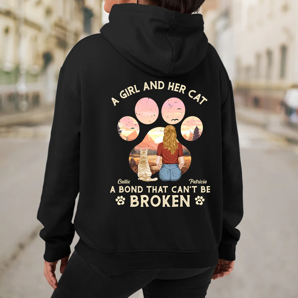 You Will Always Be My Beloved Cat - Personalized Custom Hoodie - Image 6