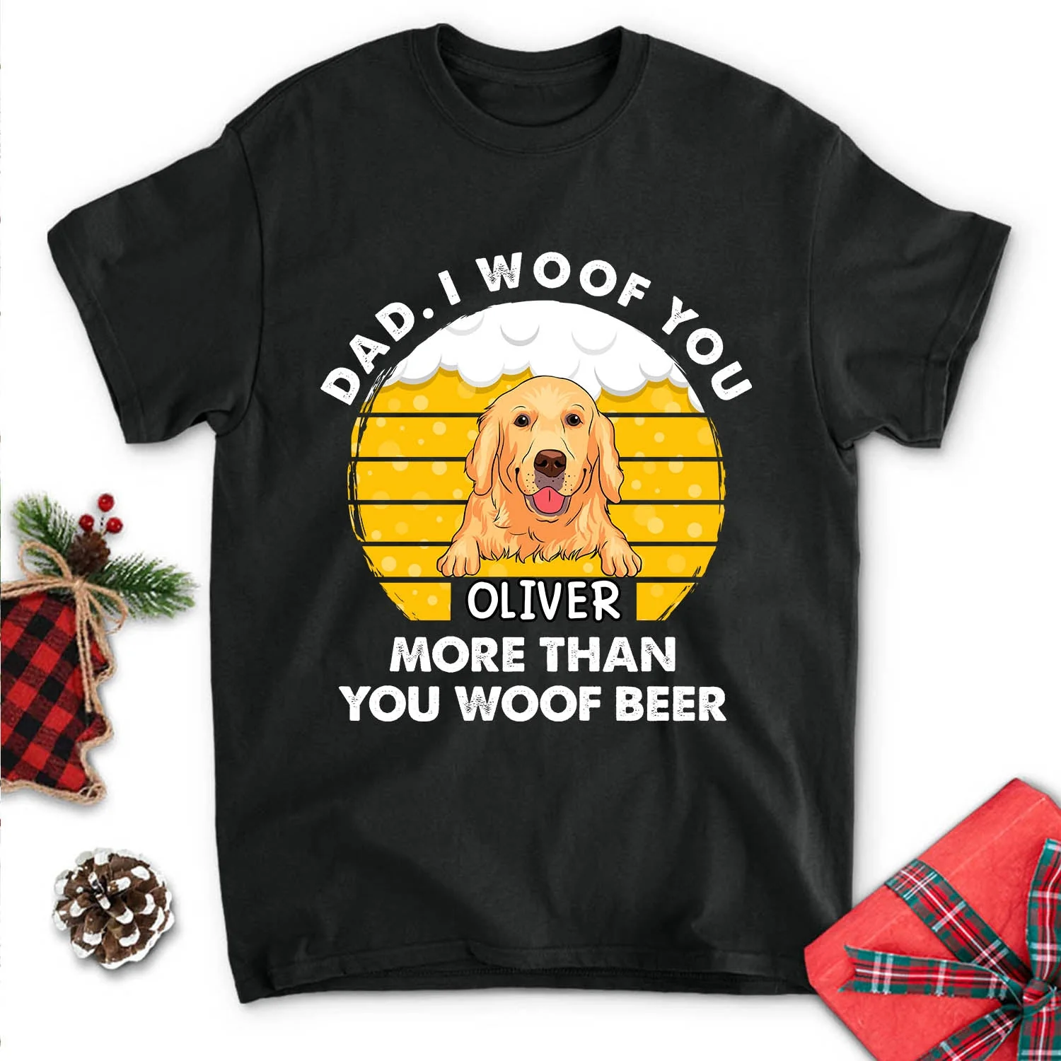 You Woof Beer - Personalized Custom Unisex T-shirt