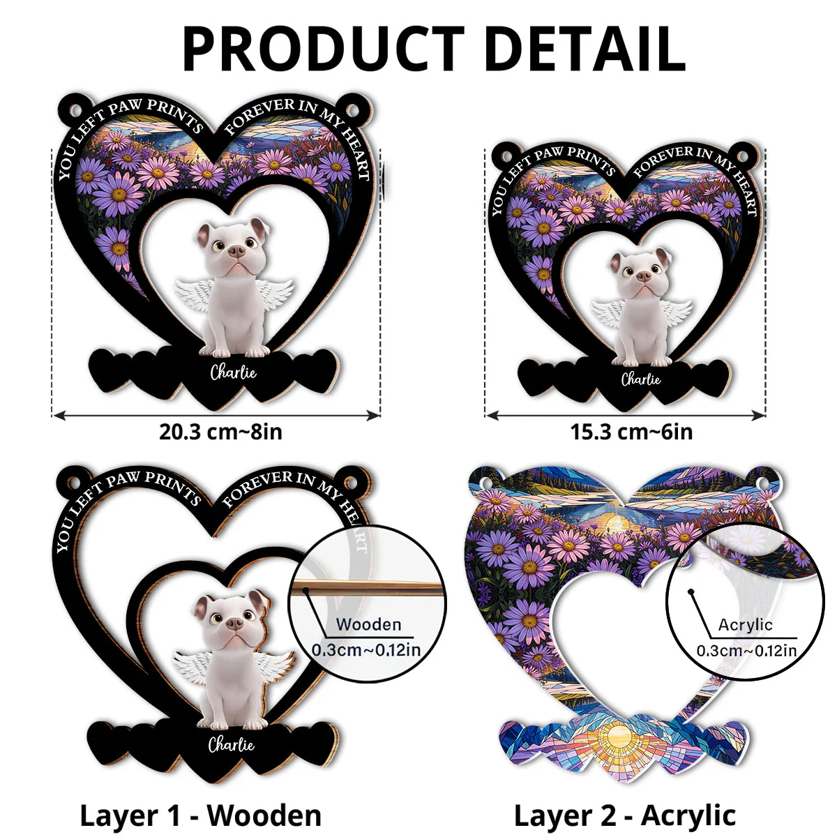 You Would Have Lived Forever- Personalized Custom Suncatcher - Image 5