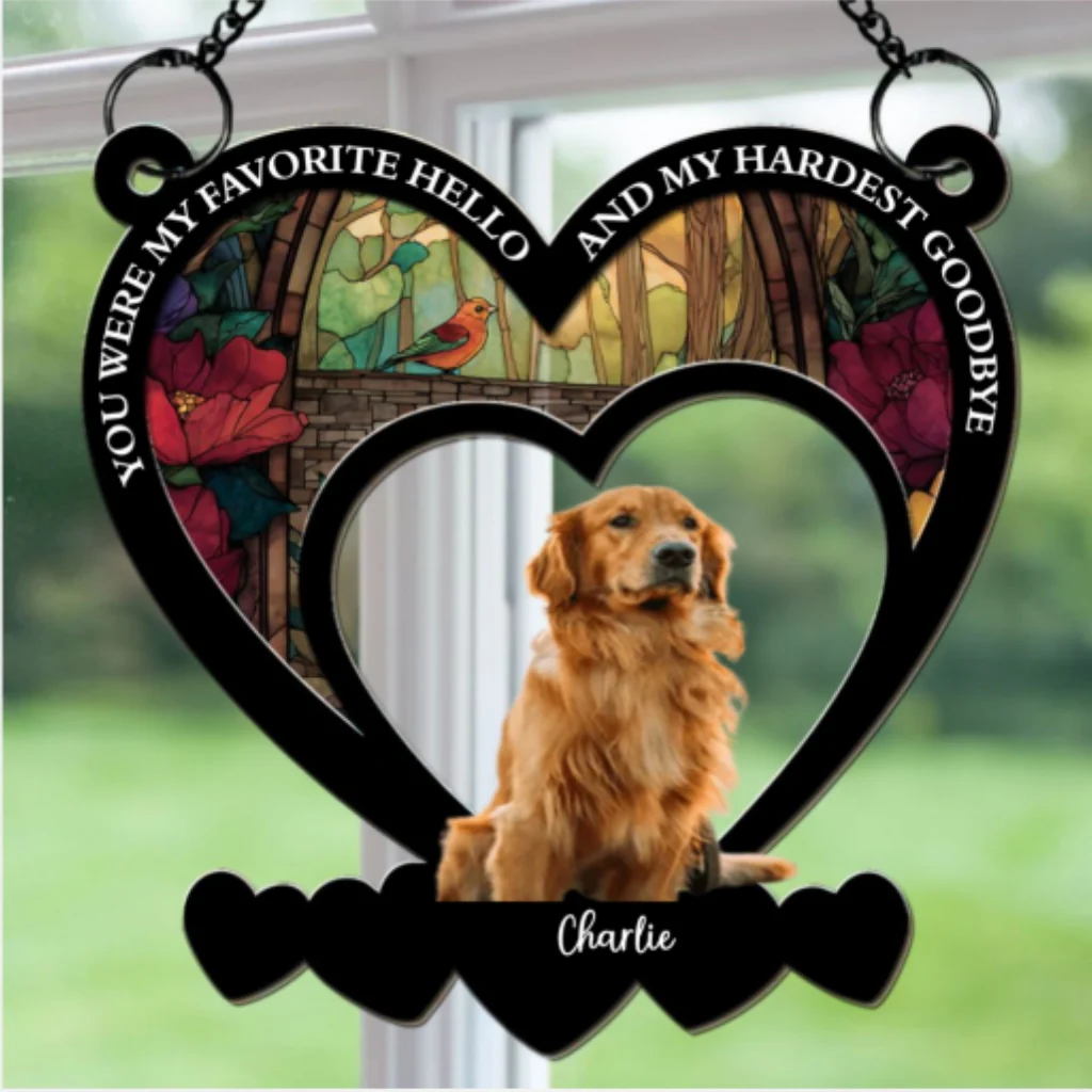 You Would Have Lived Forever Photo- Personalized Custom Suncatcher - Image 2