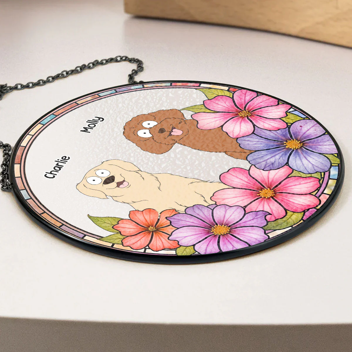 Your Adorable Pet - Personalized Custom Window Hanging Suncatcher - Image 3