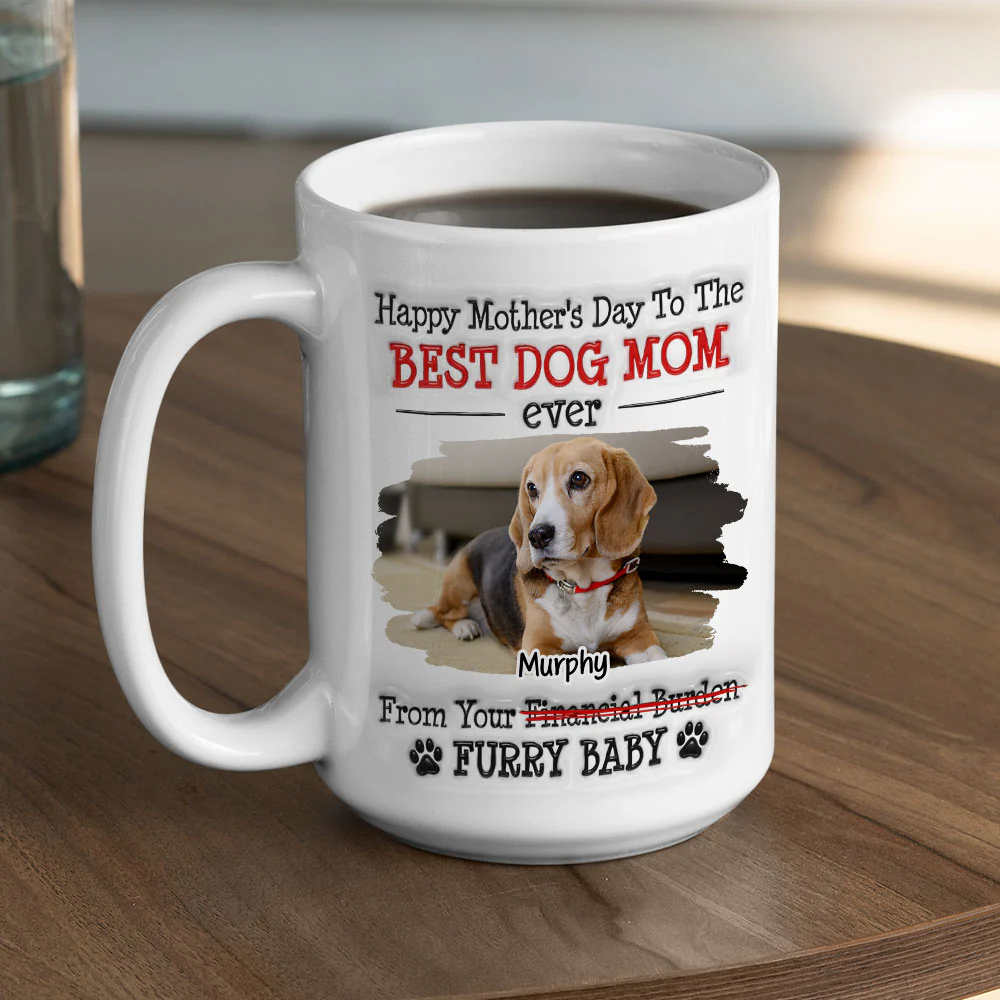 Your Financial Burden Photo - Personalized Custom 3D Inflated Effect Mug - Image 4