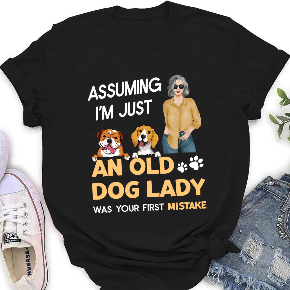 Your First Mistake - Personalized Custom Women's T-shirt