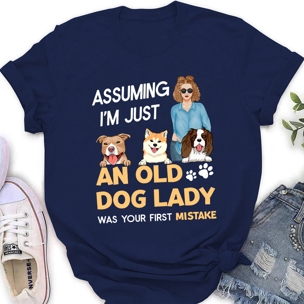 Your First Mistake - Personalized Custom Women's T-shirt - Image 2