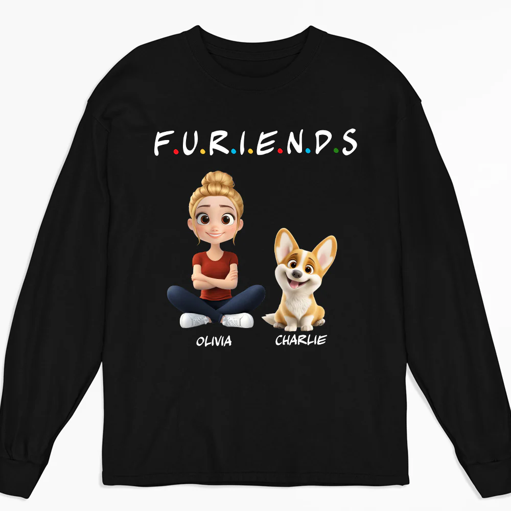 Your Friend - Personalized Custom Long Sleeve T-shirt