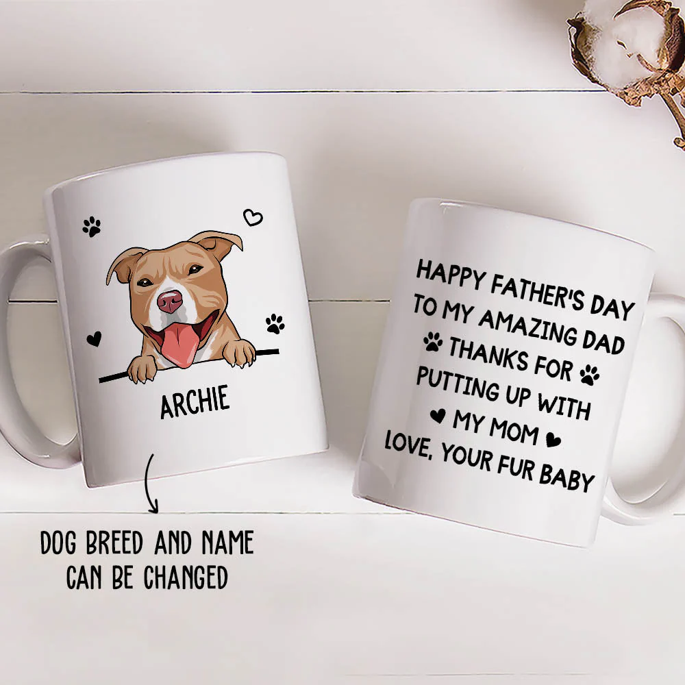 Your Fur Baby - Personalized Custom Coffee Mug - Image 2
