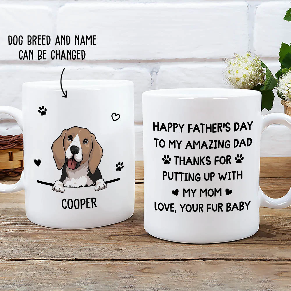 Your Fur Baby - Personalized Custom Coffee Mug - Image 3