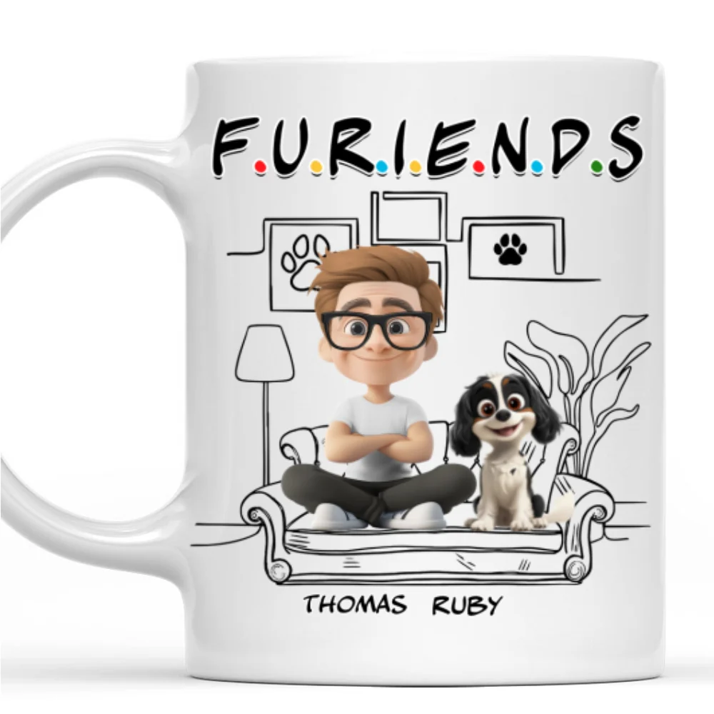 Your Fur Friend - Personalized Custom Coffee Mug - Image 8