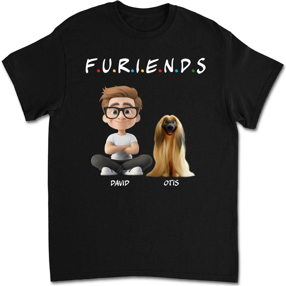 Your Fur Friend - Personalized Custom Unisex T-Shirt - Image 6