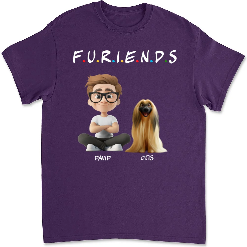 Your Fur Friend - Personalized Custom Unisex T-Shirt - Image 9