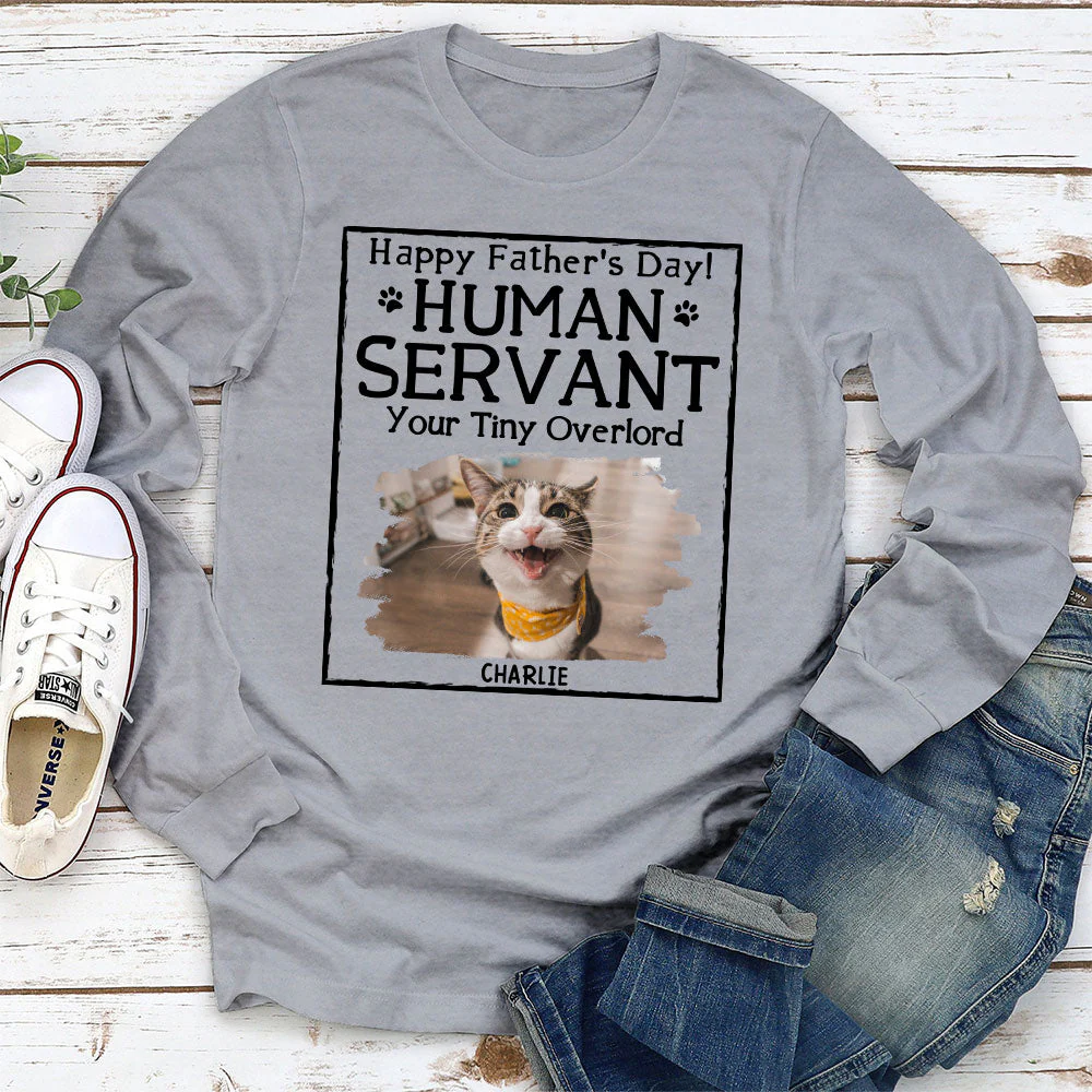 Your Overlords - Personalized Custom Long Sleeve T-shirt - Image 5