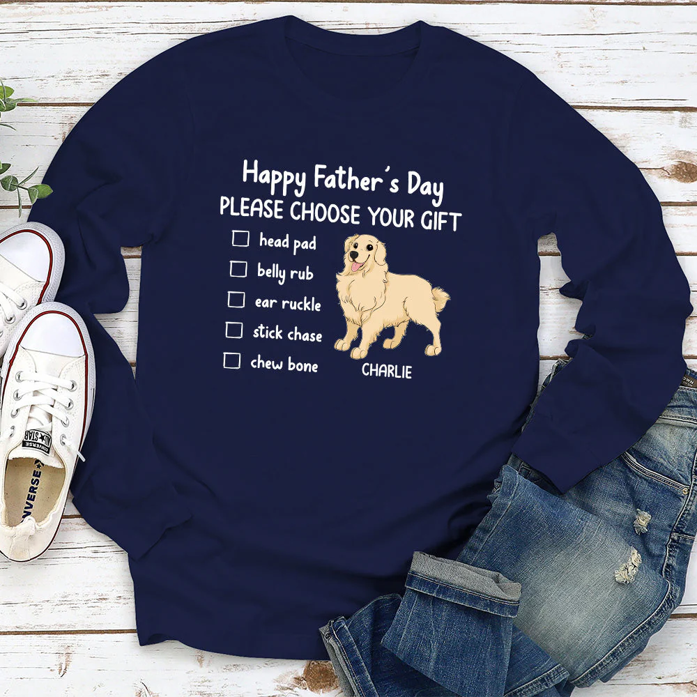 Your Special Gift - Personalized Custom Long Sleeve T-shirt - Image 3